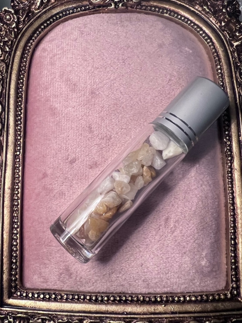 Golden Healer Citrine aromatherapy perfume roller